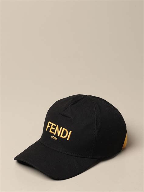 fendi cap schwarz|Fendi hats men's.